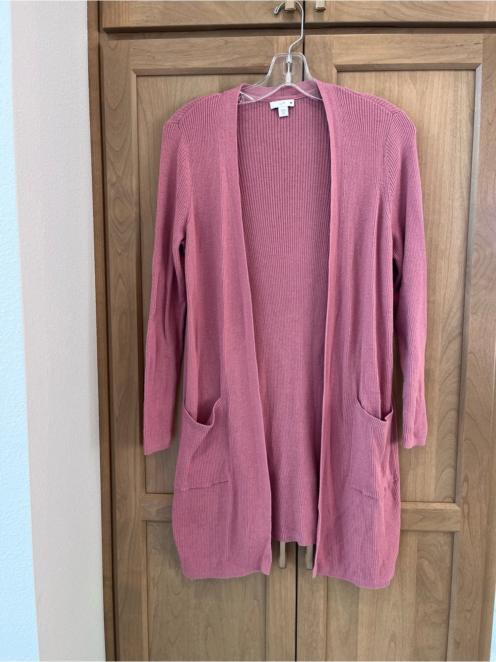 J Jill Ribbed Cardigan - Picture 1 of 4